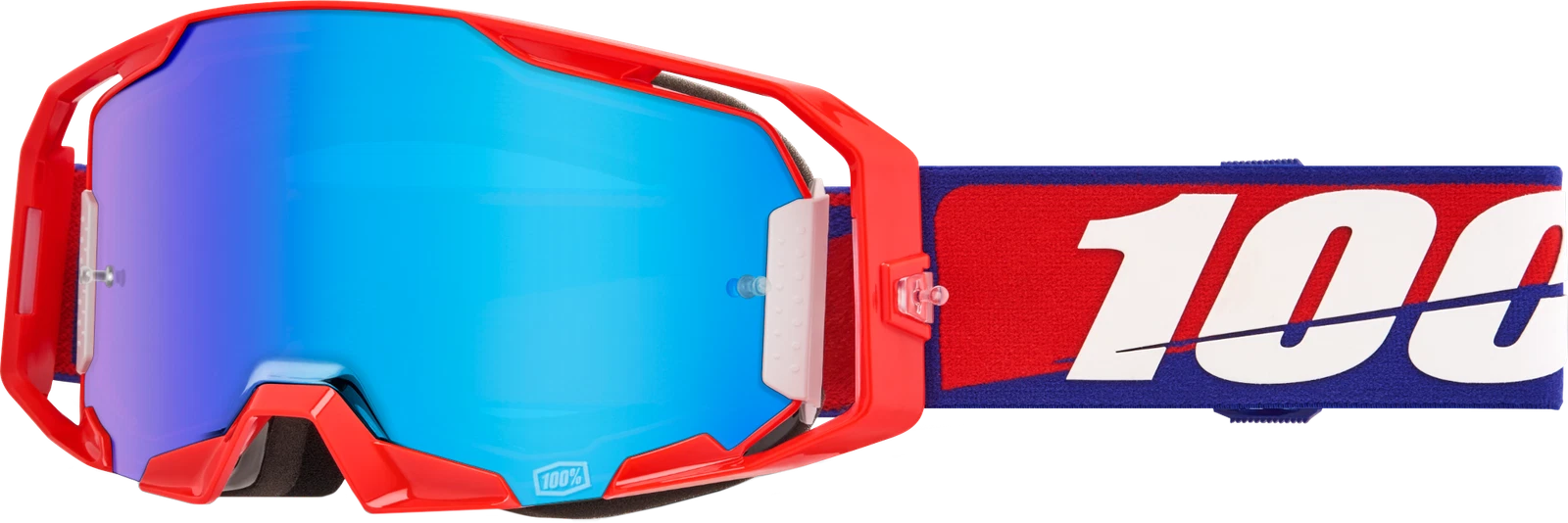 100-percent Armatic Goggle Offroad Mirror Blue Lens 2024-2025