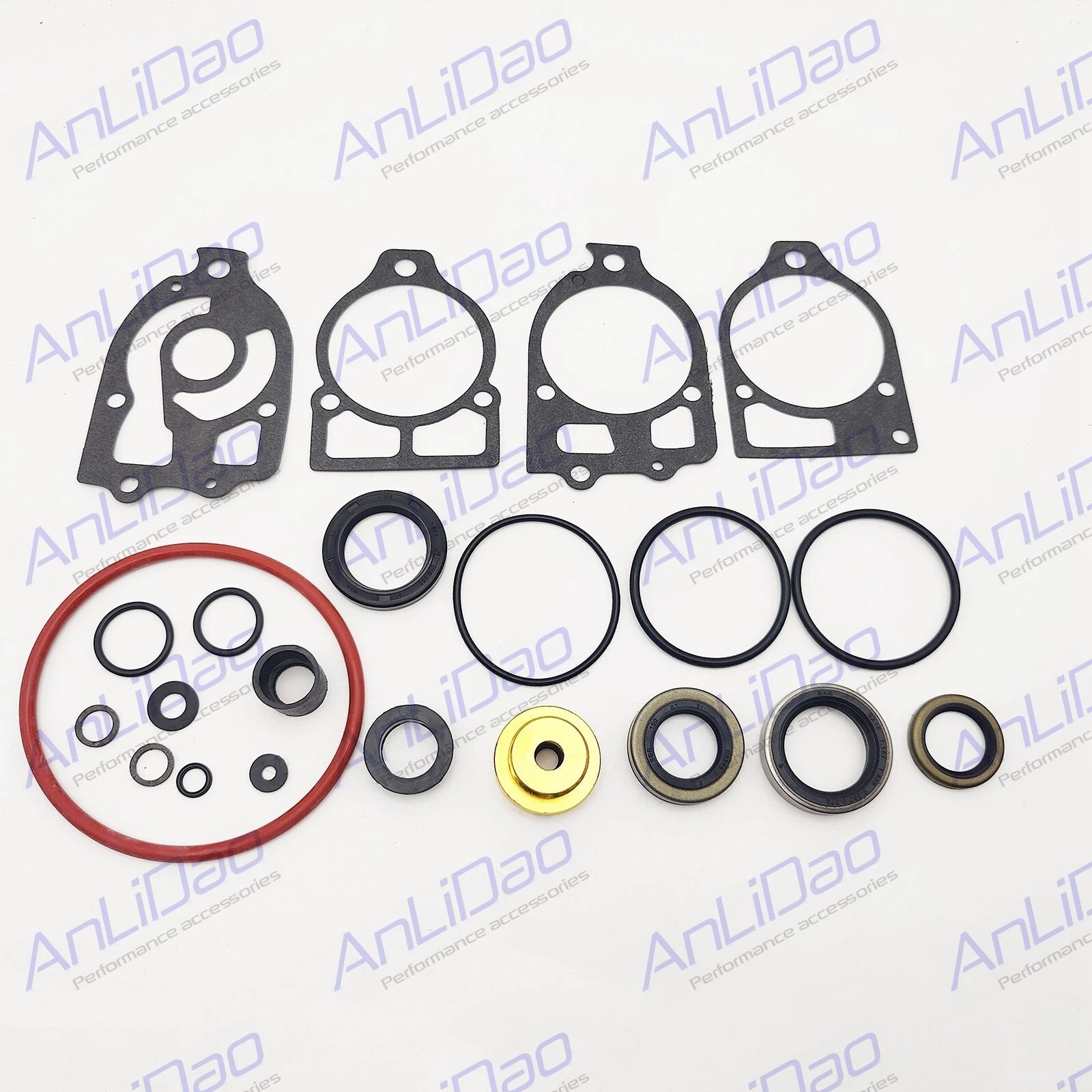 Fit Mercruiser Alpha 1 Lower Unit Gear Case Housing Seal Kit 18-2652