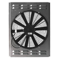 Z40067 Single 14" Electric Fan & Shroud - 21 1/8 X 15 X 4