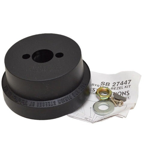 Teleflex Boat Rack/Pinion Bezel Black by Teleflex