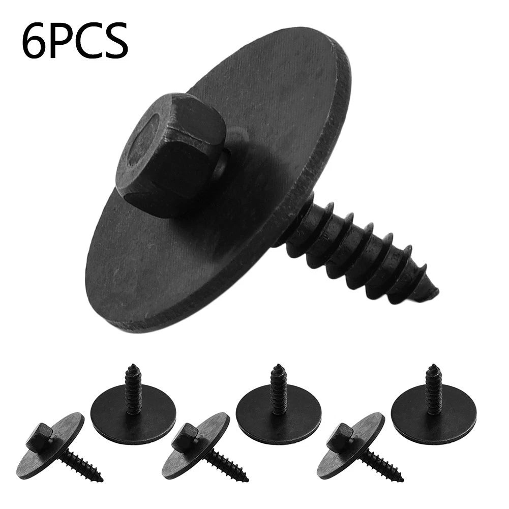 6 X Under Engine Sheet Metal Under Cover Screw 0019906036 For