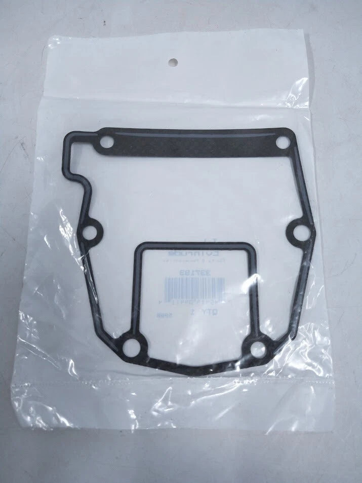 '-New- Johnson Evinrude 337193, Exhaust Housing Gasket, Oem