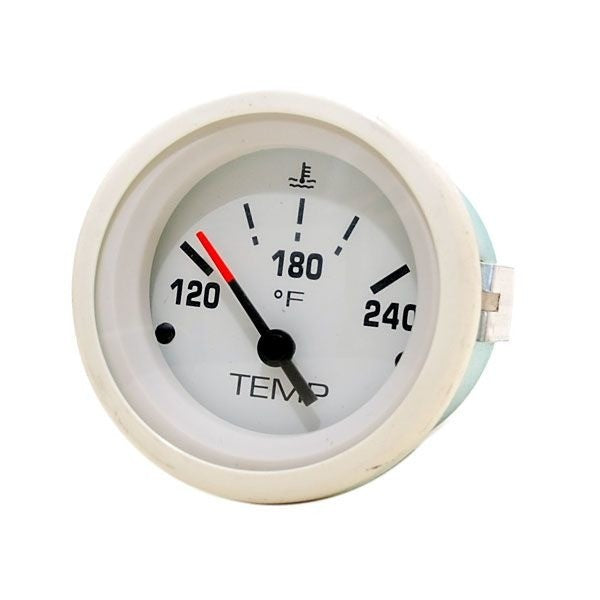 Teleflex Boat Temperature Gauge 2 Inch White by Teleflex