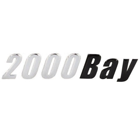 Ranger Boat Decal 2000 Bay Black Silver by Ranger