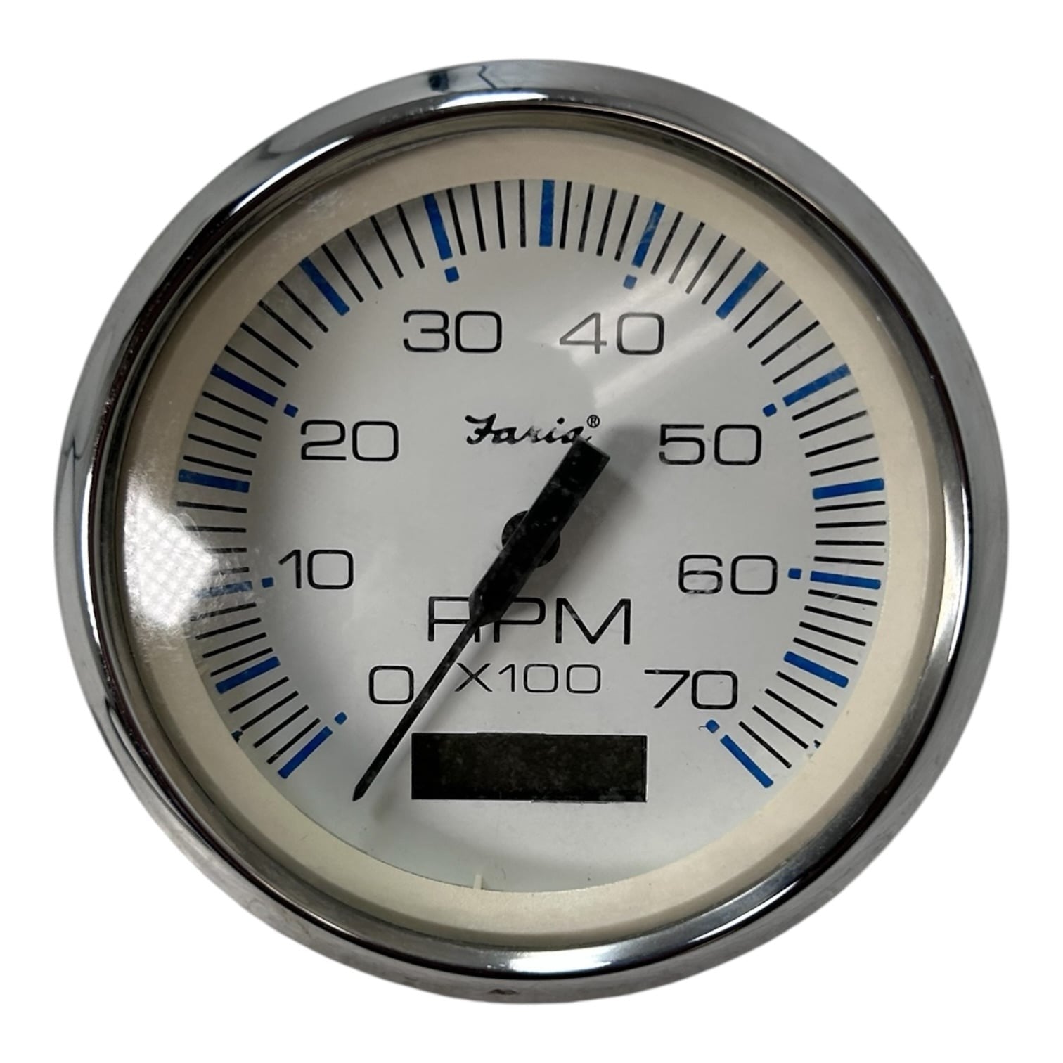 Faria Tch050b, White 4'' Marine Tachometer Gauge 7k | Hook & Hull Co
