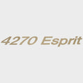 Cruisers Boat Model Decal Sticker 4270 Esprit by Cruisers