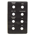 Blank Switch Panel Crest Pontoon 6 1/2 x 4 Inch by Crest
