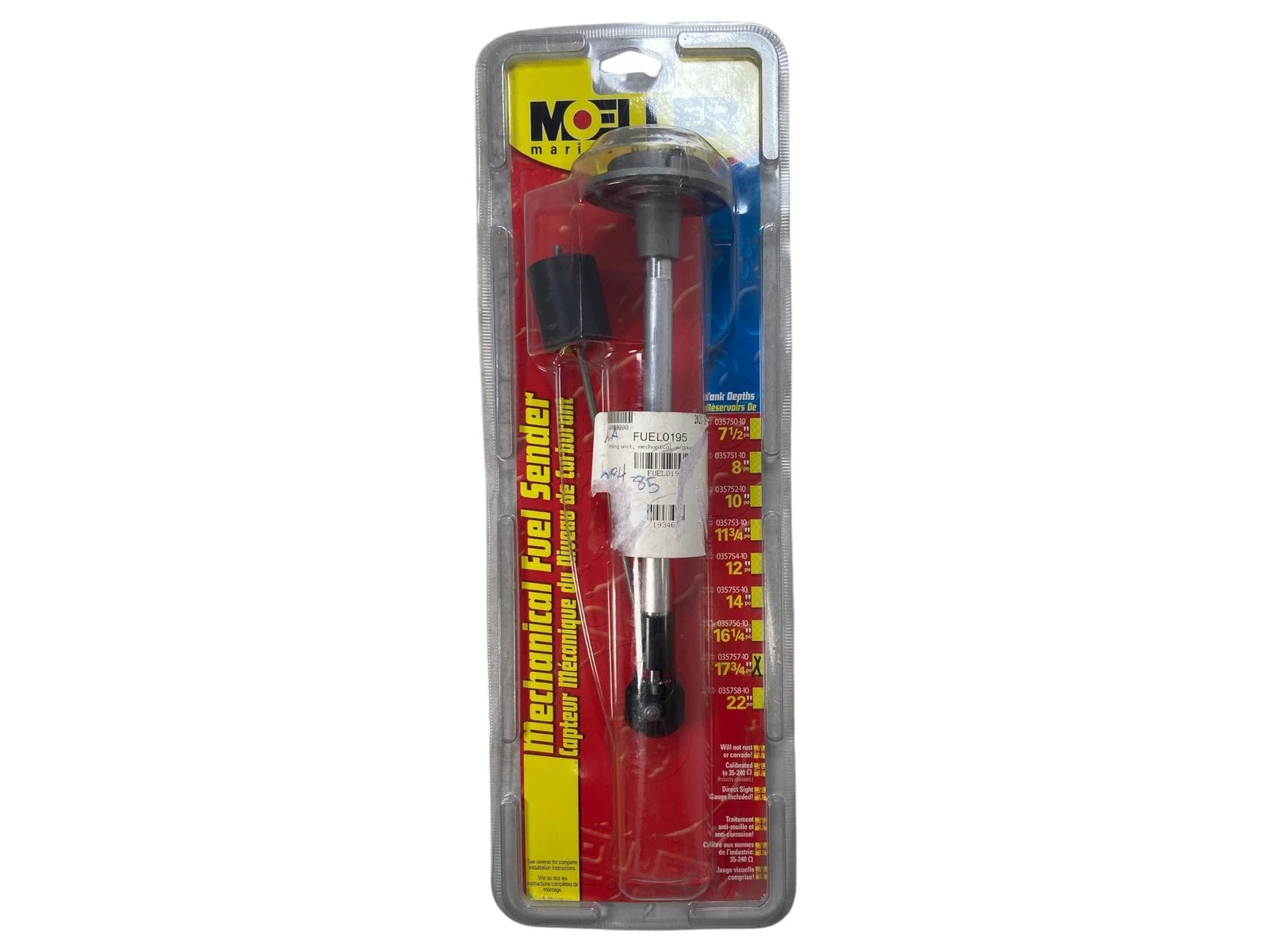 Moeller 035757-10, Mechanical Fuel Sending Unit For 17 3/4" Deep | No