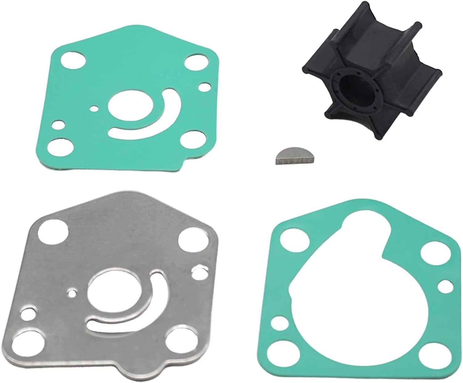 Water Pump Impeller Kit 17400-94j10 For Suzuki 4 Str Outboard Df9.9
