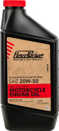 Harddrive Full Synthetic 20W-50 Engine Oil For Harley Davidson V-twin
