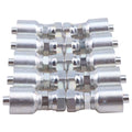 Hydraulic Hose Fitting 3/8" Hose Flat Face Seal Thread For Parker