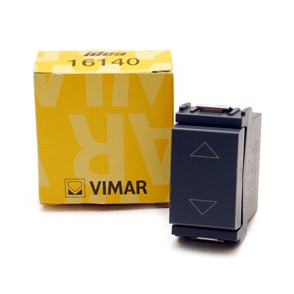 Vimar Boat ON/OFF/ON Rocker Switch Gray 10A 250V by Vimar
