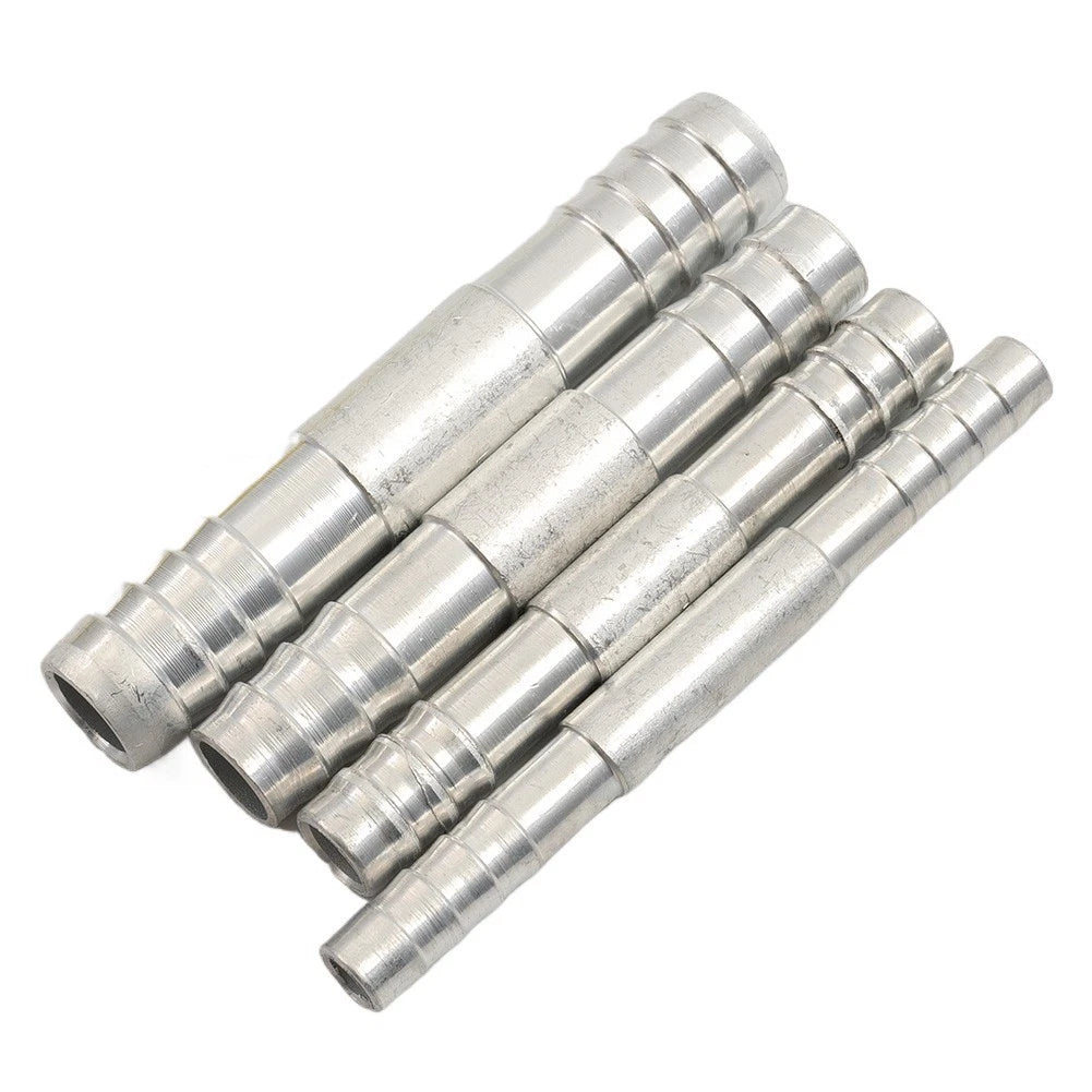 Set A/c Hose Barb #6 #8 #10 #12 4pcs Straight Splice Barbed Fitting
