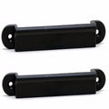 Standard Boat Bimini Slide Fittings – 6 x 1 Inch Black Nylon (Pair) by Standard