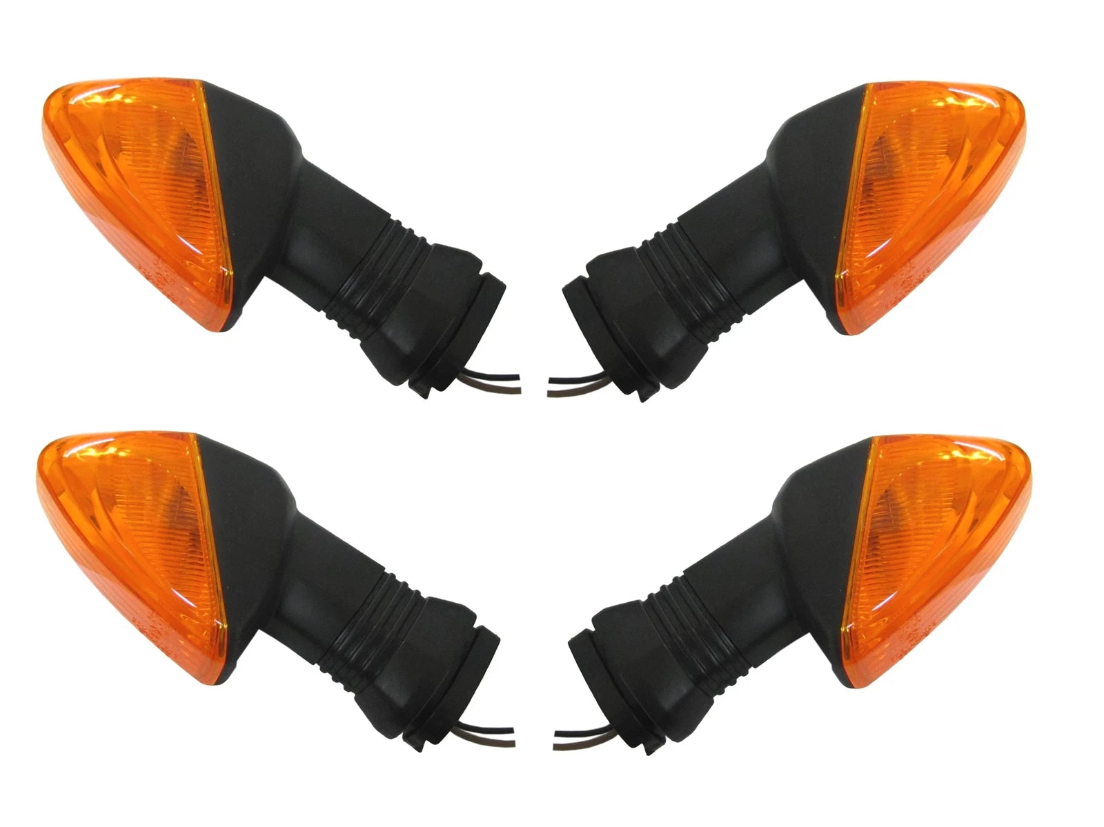 Blinkers Complete Set Of 4 Front & Rear For Kawasaki Z 750 Zr750m