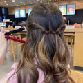 Plush Fabric Hair Clips