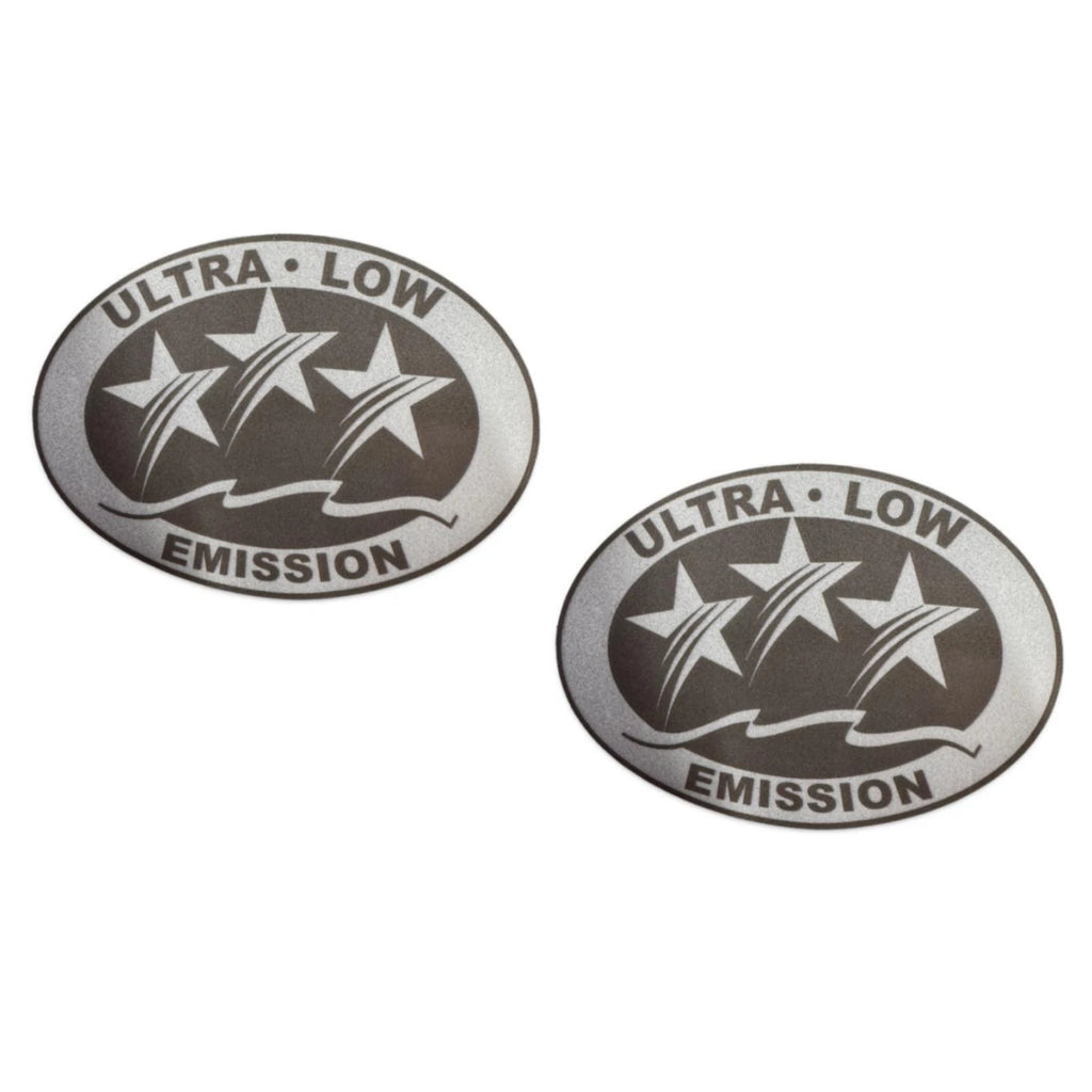 Outboard Graphic Sticker for Ultra Low Emission 3 Star California - Light Gray