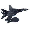 1:100 Scale American F14 Tomcat Alloy Fighter Vx-4 Model Airplane