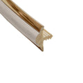 T Molding Gold Woodgrain PVC Trim