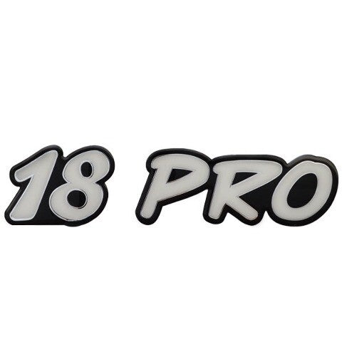 Triton Boat Raised Decal 1860655 | 18 Pro 10 5/8" x 2 5/8" Vinyl by Triton