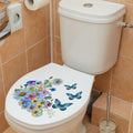 Bathroom Toilet Sticker Removable 25x25cm