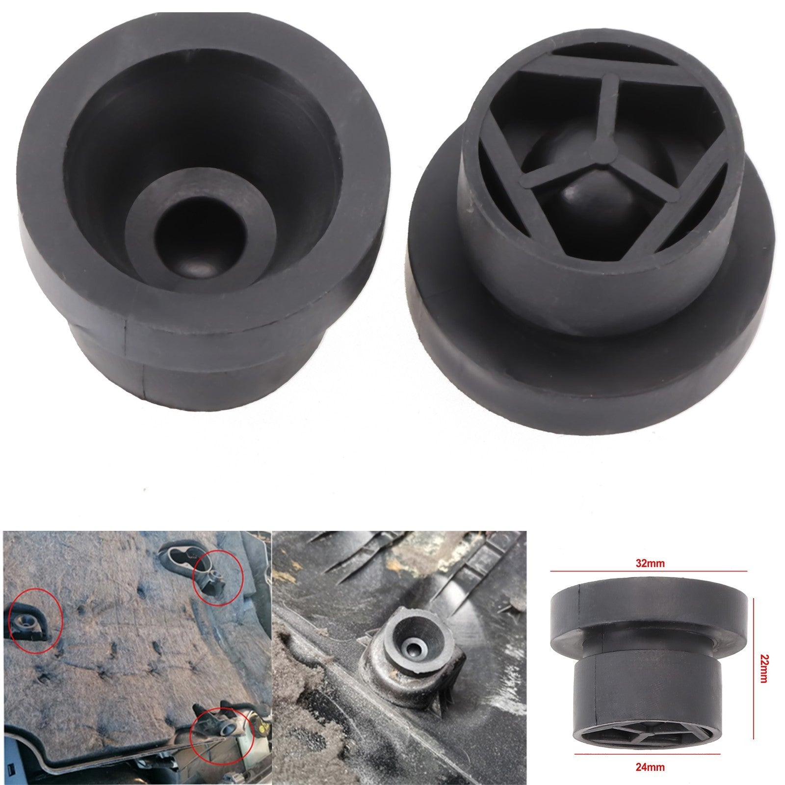 Grommet Pair for Ford Engines