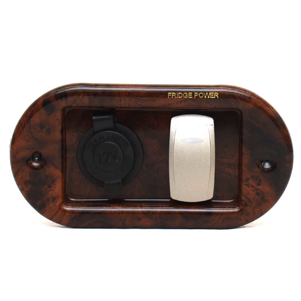 G3 Boat Switch Panel 73422864 – 6 1/8 x 3 1/8 Inch Faux Woodgrain by G3