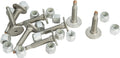 Woodys Signature Series Stainless Steel Snow Track Studs 1.450" For