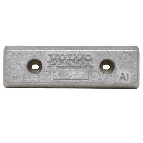 Volvo Penta Boat Anode 10 1/2 x 3 3/8 x 1 1/4 Inch Aluminum by Volvo Penta