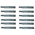 Qty 12: Heavy Duty Toothed Mulching Blade Fits Great Dane Replaces