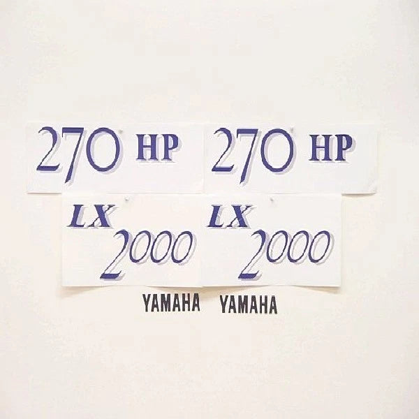 Yamaha Boat Brand Decal For-u417m-40 | Ls 2000 (Set Of 6)