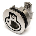 Southco Boat Locking Latch Flush Mount 2 3/8 Inch SS by Southco