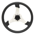 Faria Boat Rudder Angle Gauge 2 Inch Euro SS Black by Faria