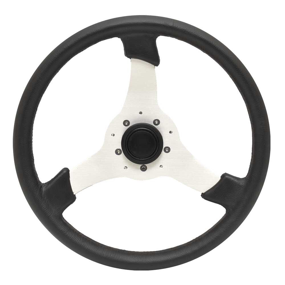 Faria Boat Rudder Angle Gauge 2 Inch Euro SS Black by Faria