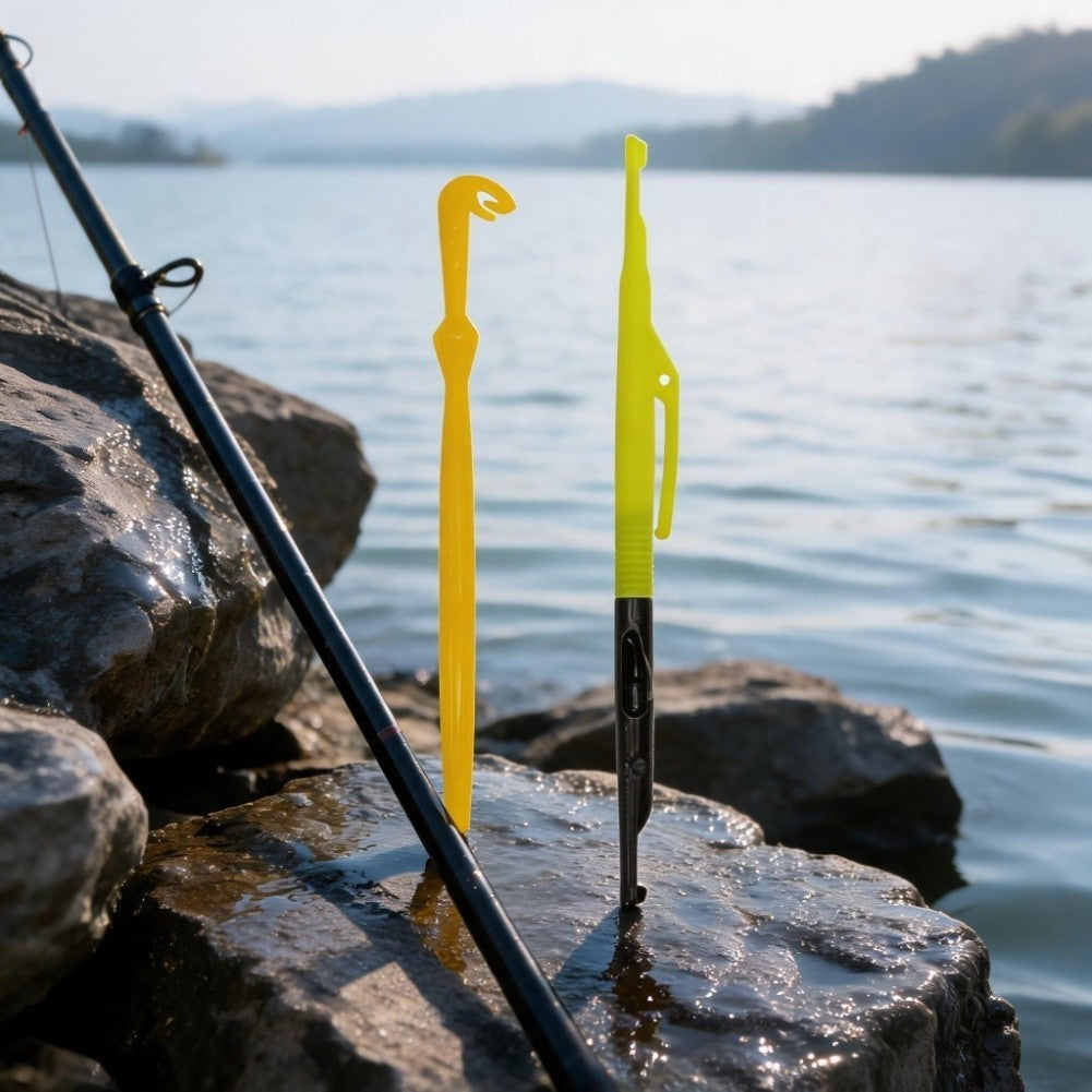 Yellow Black Plastic Fishing Decoupler Hook Remover