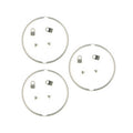 3 Set Movement Steel Holder Spacer Ring&screw Tabs For Eta 2824 2834