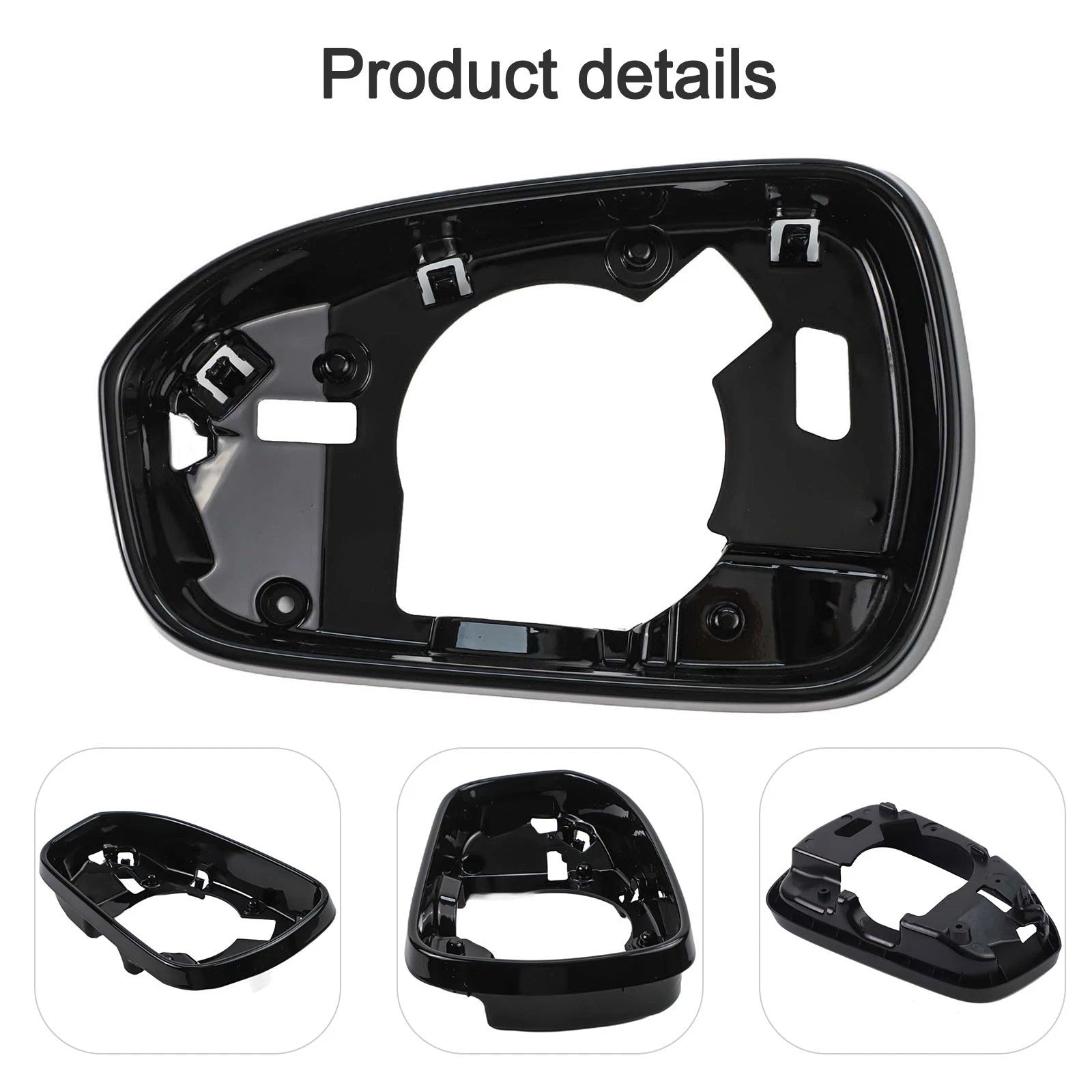 Upgrade Your For Ford Fusion's Left Side Mirror With Sleek Black