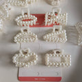 Fake Pearl Hair Clip for Braids
