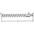 Bottom Grain Tank Auger Fits John Deere 9650 9610 9640 9600 Ah127975