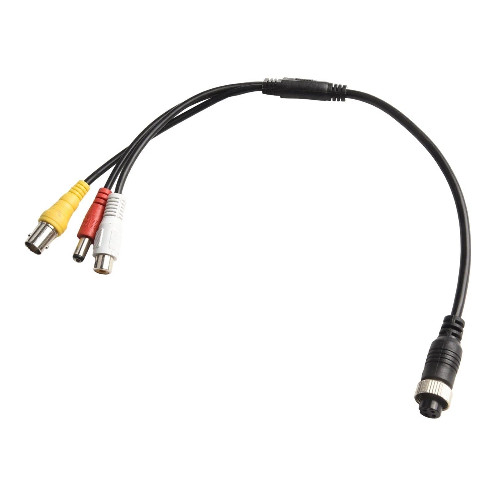 1.1ft 4 Pin Aviation To Bnc Cable 30cm Audio Phono/plug (Male)