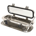 Man Ship Boat Rectangular Window 14 5/8 x 3 5/8 Inch by Man Ship