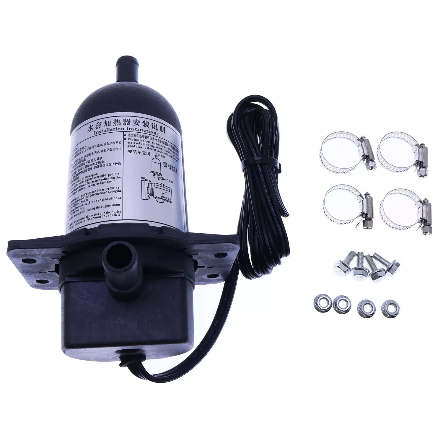 Pre Heater Engine Block Heater Type 1000 Watt 120 Volt 90 Psi