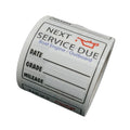 Oil Change Stickers Service Reminder