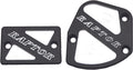 Modquad Throttle & Brake Cover Set Black Logo For Yamaha Yfm700r &