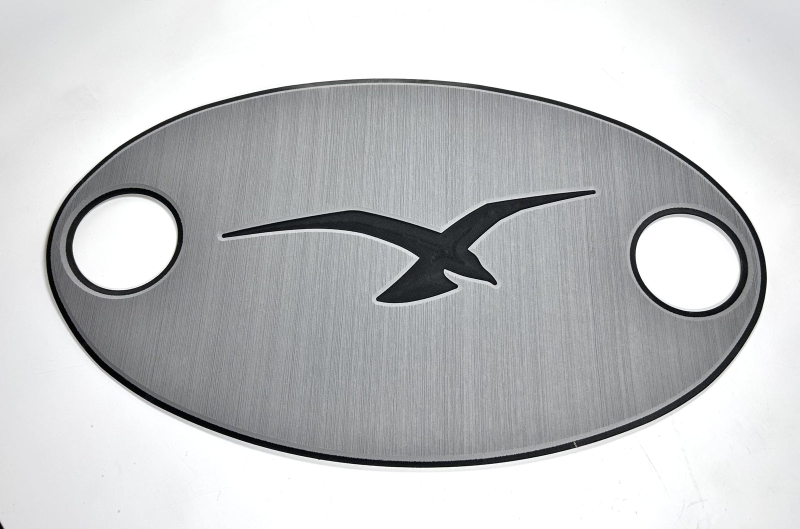 Proline Adhesive Oval Table Top Grey Inlay For Springfield 18 X 30
