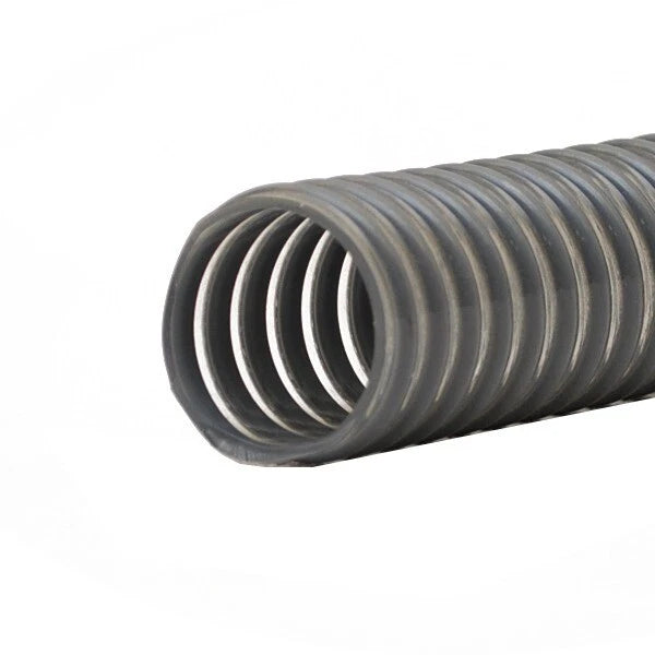Standard Boat Bilge Vac Hose | 1 1/4 Inch Id Corrugated Clear Pvc (Ft)