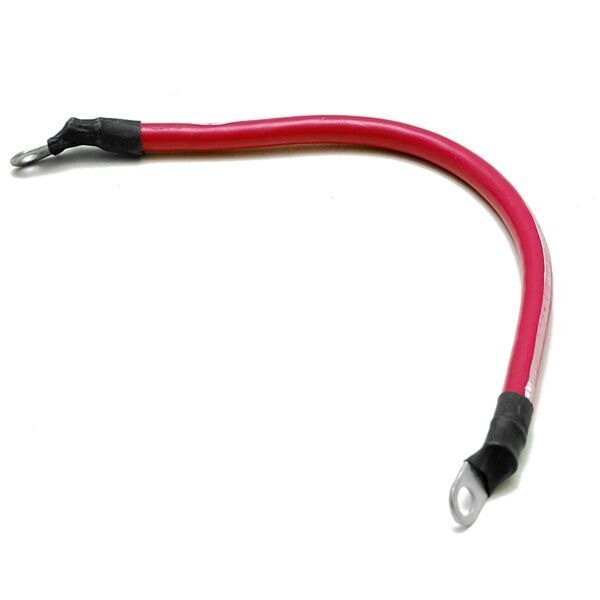 Boat Battery Cable 2 AWG 3 Foot Red