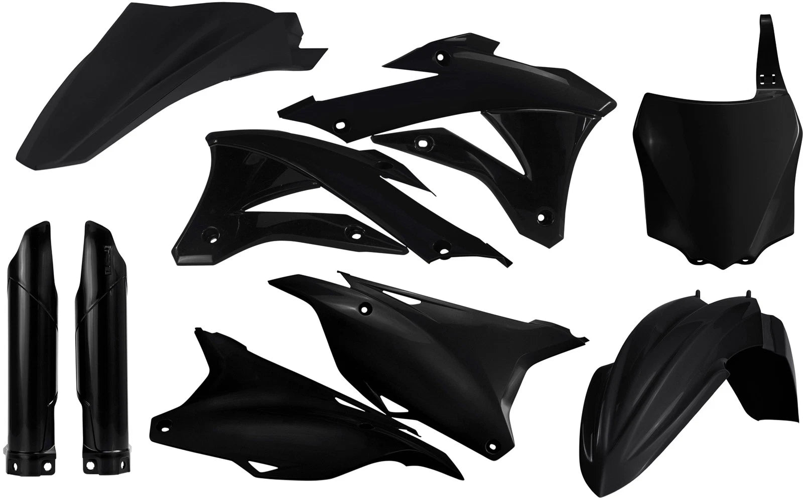 Acerbis Full Plastic Kit For Kawasaki Kx85 & Kx100 2014-2018 Offroad