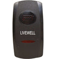 Carling Boat Rocker Switch Cover Livewell Black by Carling