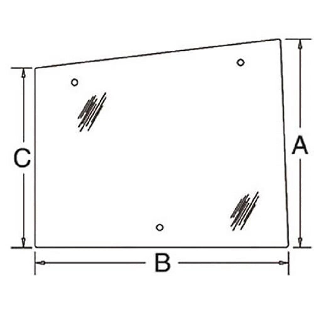 A-86521435-ai Glass, Side (Rh) - Hinged